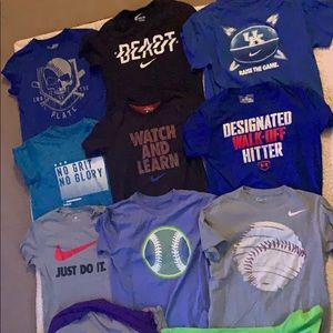 Lot of 11 boys youth T-shirt’s